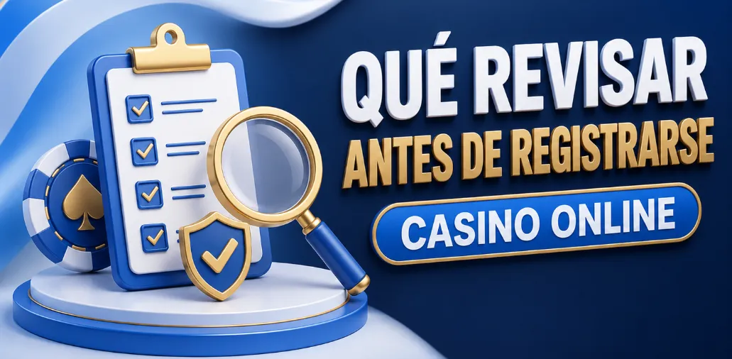 Qué revisar antes de registrarse