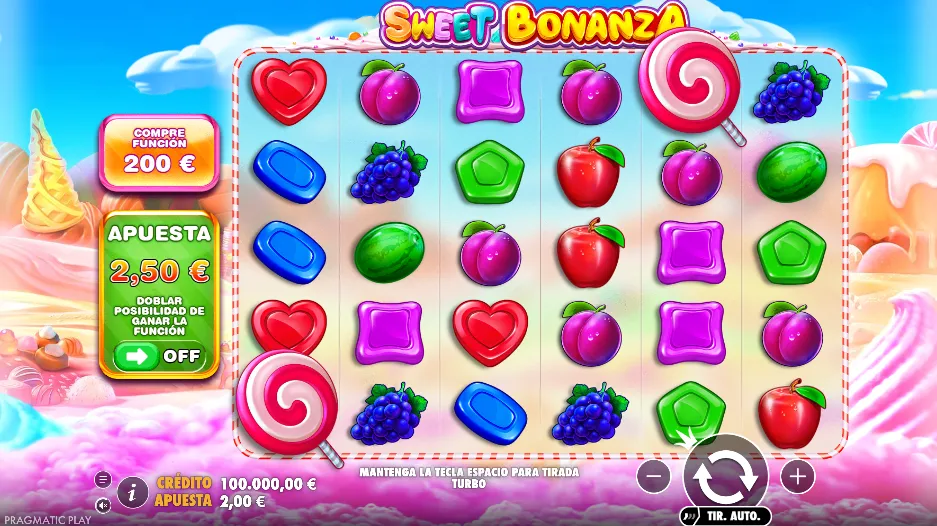 Sweet Bonanza como slot moderno con premios dulces